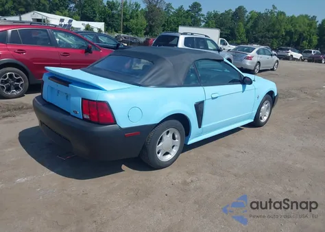 2001 Ford Mustang from USA, damaged, VIN 1FAFP44491F178827